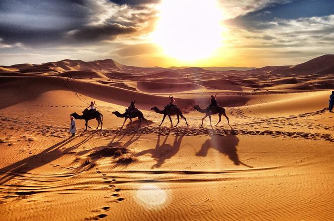 MARRAKECH TO MERZOUGA - 2 NIGHTS AND 3 DAYS TOUR TO THE GORGES DADES AND MERZOUGA DESERT 